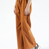 WIDE LEG TROUSER WITH DRAWCORD DETAIL