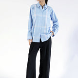 CHECKERED BUTTON DOWN SHIRT