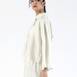 BOXY FIT LINEN TOP