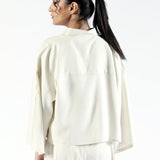 BOXY FIT LINEN TOP