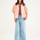 TEXTURED KIMONO TOP