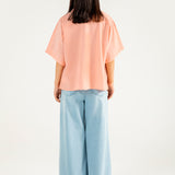 TEXTURED KIMONO TOP