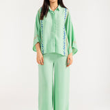 EMBROIDERY BUTTON DOWN SHIRT