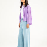 BUTTON DOWN TEXTURED SHIRT