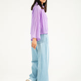 BUTTON DOWN TEXTURED SHIRT