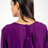 LUREX SHIRT WITH BACK DETAILS
