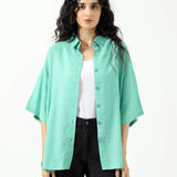 OVERSIZED BUTTON DOWN SHIRT