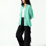 OVERSIZED BUTTON DOWN SHIRT