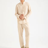 BUTTON DOWN LINEN SHIRT