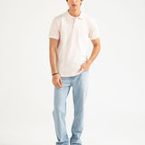 PRINTED STRIPED POLO