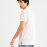 PRINTED STRIPED POLO