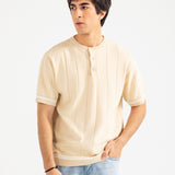KNITTED HENLEY