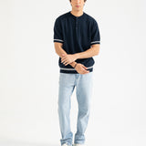 KNITTED HENLEY