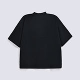 BOXY FIT MOCKNECK TEE