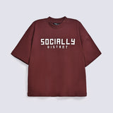 BOXY FIT MOCKNECK TEE