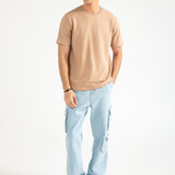 FLOCK PRINT TERRY TEE