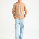 FLOCK PRINT TERRY TEE
