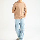 FLOCK PRINT TERRY TEE