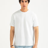 FLOCK PRINT TERRY TEE