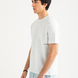 FLOCK PRINT TERRY TEE
