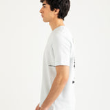 FLOCK PRINT TERRY TEE