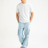 FLOCK PRINT TERRY TEE