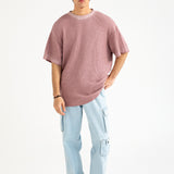 BAGGY FIT TEXTURED TEE