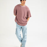 BAGGY FIT TEXTURED TEE