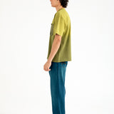 WASHED EFFECT BAGGY FIT TEE