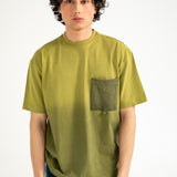 WASHED EFFECT BAGGY FIT TEE