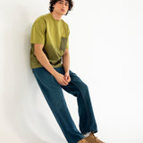 WASHED EFFECT BAGGY FIT TEE