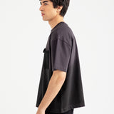 WASHED EFFECT BAGGY FIT TEE
