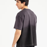 WASHED EFFECT BAGGY FIT TEE