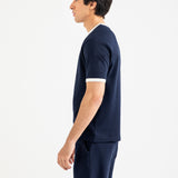 STRETCH MUSCLE FIT RINGER TEE