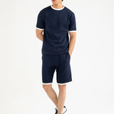STRETCH MUSCLE FIT RINGER TEE