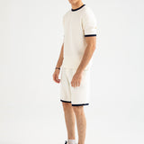 STRETCH MUSCLE FIT RINGER TEE