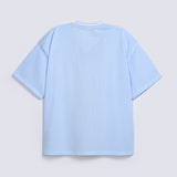 BAGGY FIT V NECK TEXTURED TEE