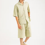 BAGGY FIT LINEN SHIRT