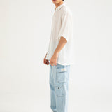 BAGGY FIT TEXTURED SHIRT