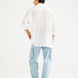 BAGGY FIT TEXTURED SHIRT