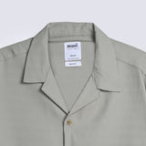RESORT COLLAR BOXY FIT TEXTURED SHIRT
