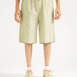 BAGGY FIT LINEN SHORTS