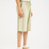 BAGGY FIT LINEN SHORTS