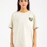TOWEL EMBROIDERY GRAPHIC TEE