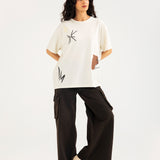 TEXTURED GRAPHIC TEE