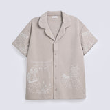 KNITTED PRINTED SHIRT