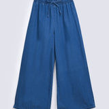 DENIM WITH ELASTICATED WAIST