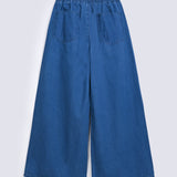 DENIM WITH ELASTICATED WAIST