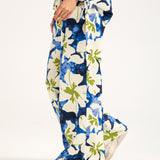 PRINTED WIDE LEG TROUSER