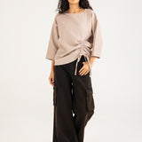 TEXTURED TOP
